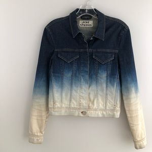 Acne Ombré Denim Jacket